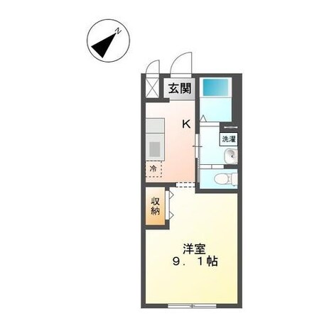 中津駅 徒歩28分 2階の物件間取画像